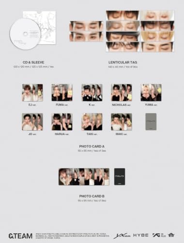 &TEAM Mark on Me Solo Ver. KR 2nd Mini Album - JO Version