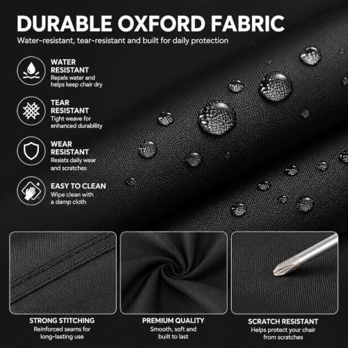 Water-Resistant Massage Chair Cover for Daiwa Legacy 4 2022-pr - Heavy Duty Oxford Fabric