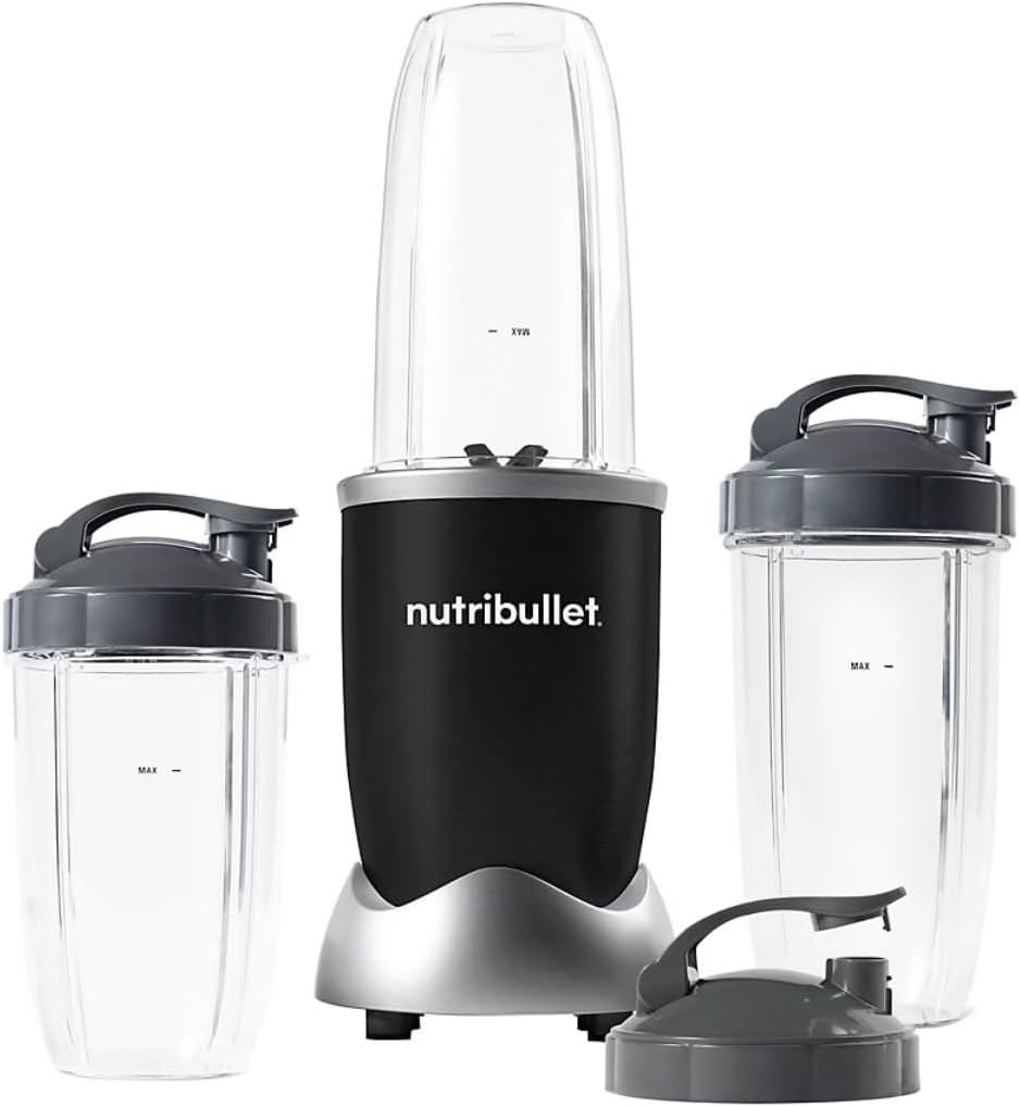 NutriBullet Pro 900-Watt Blender | Special Edition Matte Black Design for Smoothies & More
