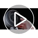 Jet Black High Pressure Shower Head with Handheld Filtered 4 Spray Modes & Pause Switch