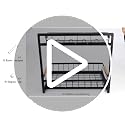 Sevenblue 3-Pack Under Sink Organizer Black - 2-Tier Pull-Out Cabinet Storage