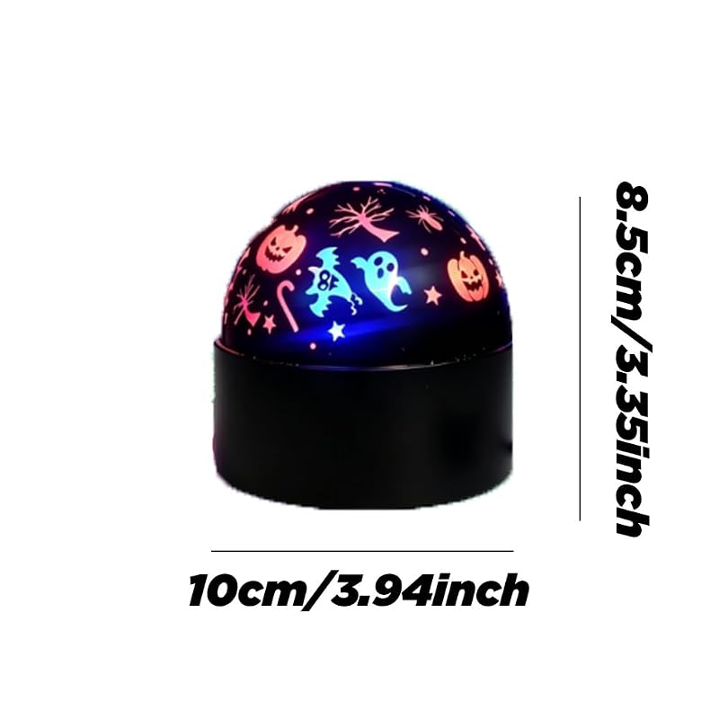 Halloween Pumpkin Light Projector 360° Lamp