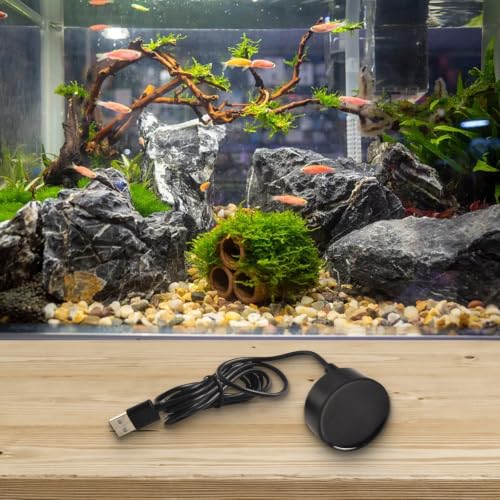 USB Mist Maker Fogger for Fountains, Ponds, Aquariums - Black