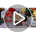 Christmas Snow Globe with Music & Waterfall Effects - Snow Village Variation