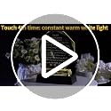 LED Crystal Godfather Gift with Colorful Base - Keepsake for Father’s Day, Christmas, Birthday