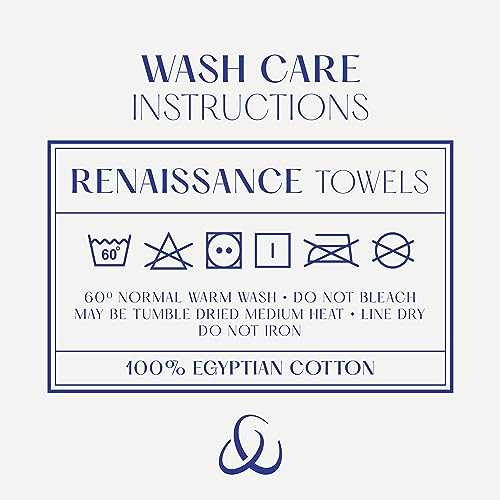 Christy Renaissance 2-Piece Bath Sheet Set - 100% Egyptian Cotton, White