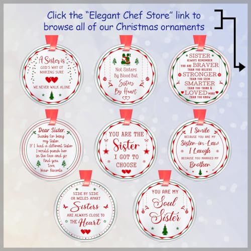 Dog Mom Christmas Ornament - Holiday Keepsake for Mom Girlfriend Wife