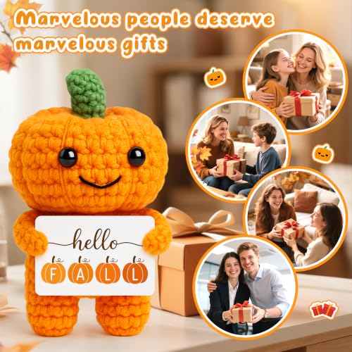 Mini Pumpkin Fall Decor Basket for Thanksgiving & Autumn Home