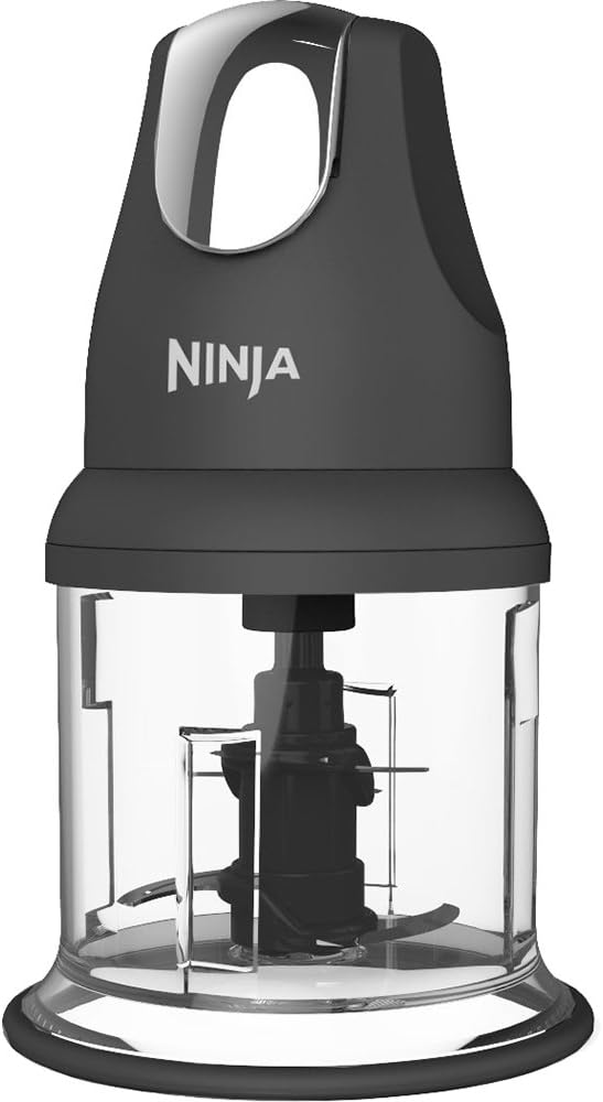 Ninja Food Chopper - 200-Watt Express Chop with 16-Ounce Bowl for Mincing, Grinding & Meal Prep
