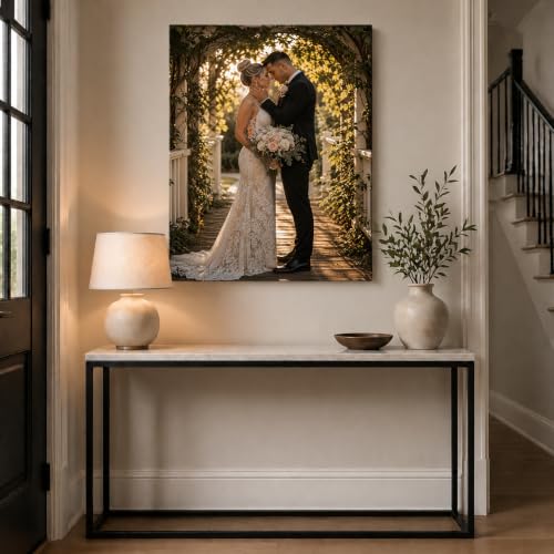 Custom Canvas Wall Art with Your Photos - 8x10 Stretched Canvas, Wrap Style
