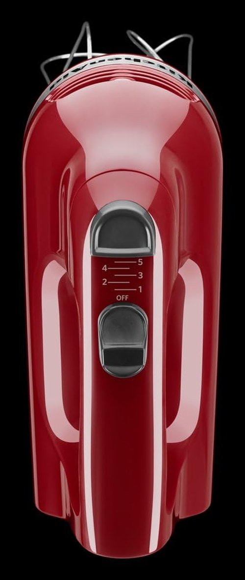 KitchenAid 5 Ultra Power Speed Hand Mixer - KHM512 in Empire Red | Pack of 2 for Effortless Mixing