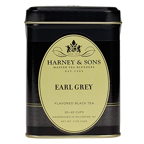 Harney & Sons Black Earl Grey Loose Leaf Tea, 4 Ounce