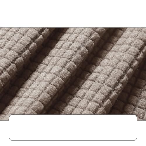 UQABS Curved Back Dining Chair Covers Slipcovers with Wingback Arms, Set of 4/2/1 Accent Kitchen Chair Slipcover Modern Arc Shaped Armrest Counter Height Bar Stools Covers Protector 1PCS(G,2PCS)