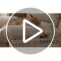 Bubble Gray Flannel Recliner & Armchair Cover Set with Pockets - 1 Seat
