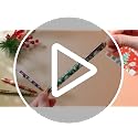 Patelai Christmas Tumbler Gift Set - 30 Pcs Xmas Party Supplies with Greeting Cards & Pens - Variation of 30 / Xmas