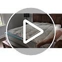 4-Inch Queen Memory Foam Mattress Topper with Bamboo Cover & Gel Foam