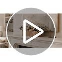 Scalloped Toilet Paper Storage Baskets Set of 2 - Neutral Handles