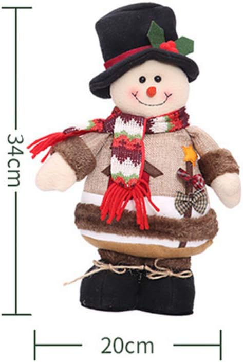 Regine Switzerland Christmas Decor - Standing Snowman Dolls for Kids - Perfect Holiday Decorations