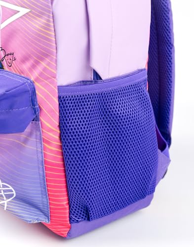 Pink K-Pop Girl Cartoon Backpack for Kids - School & Daypack