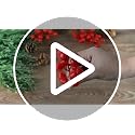 55PCS Christmas Artificial Pine Branches Set with Red Berries and Pinecones - A Style
