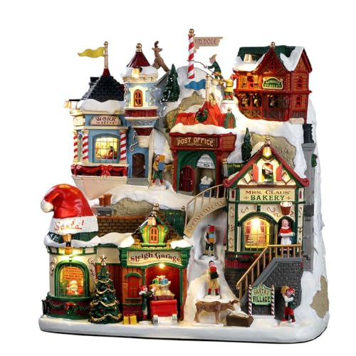 Lemax Santa's Wonderland Facade - Holiday Village Display Accessory