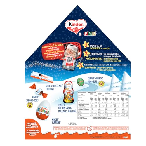 kinder advent Calendar, 182g (Brown)