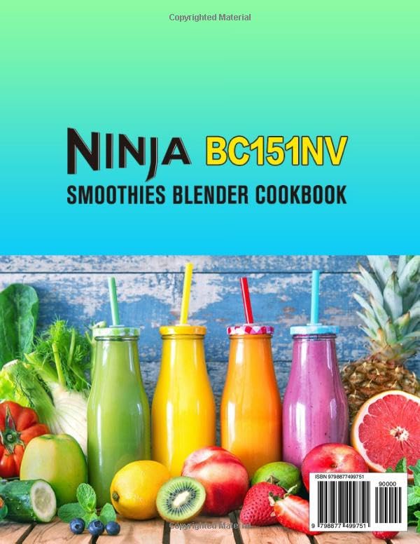 Ninja Blender Cookbook - 365 Nutrient-Packed Recipes for Juicing & Weight Loss | Enhance Family Health