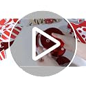Christmas Candy Cane Hanging Decorations Set - 30 Pcs Holiday Home Ornaments