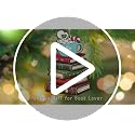 Book Lover Christmas Ornament - Holiday Book Club Decor for Women & Men