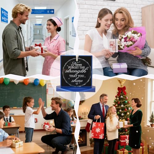 Thank You Gifts - Appreciation Keepsake Ornament for Women, Men, Teachers, Nurses, Coworkers, Bosses - Thank You 4