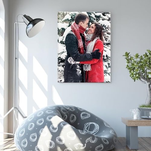 CanvasChamp Custom Canvas Print - Personalized Framed Wall Art for Home & Office Decor | 24" W x 36" H x 0.75" D