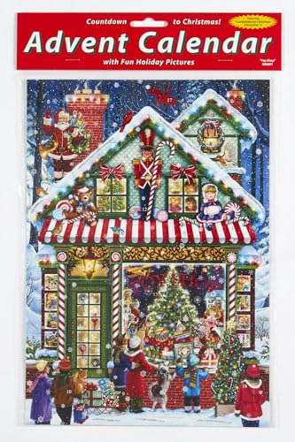 Toy Shop Advent Calendar with Holiday Pictures - Countdown to Christmas, Vermont Christmas Company, Variation 1