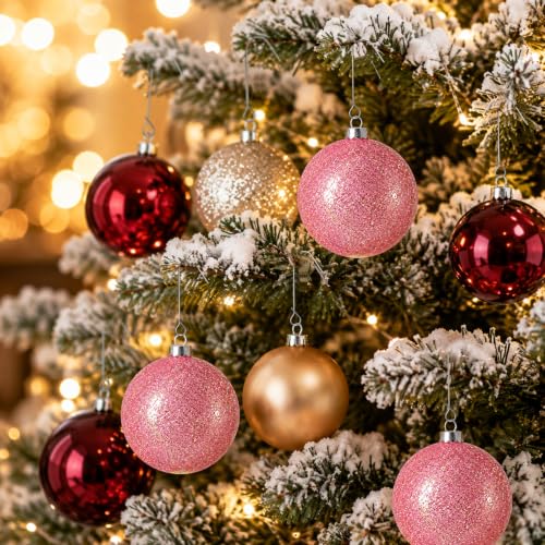 Heavy Duty Metal Christmas Ornament Hooks - 50 Pack, Silver
