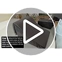 Reading Pillow for Bed with Armrests, Cup Holder & Pockets, Back Support Cushion