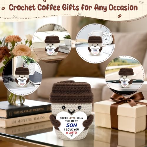 Son Coffee Mug Gift from Mom Dad - Heartwarming Father's Day or Birthday Present - Variation: Son