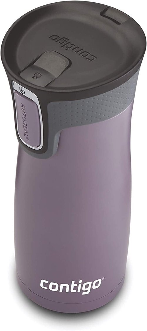 Contigo West Loop Travel Mug - Stainless Steel Vacuum Flask | Leakproof Coffee Tumbler with BPA-Free Lid