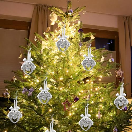 Angel Wings Memorial Ornament for Christmas Tree - In Loving Memory of Brother