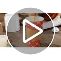 30 Sets Christmas Disposable Coffee Cups with Lids & Sleeves 16 oz - Fresh
