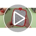 Christmas Pot Holders with Pockets - Red Green Elf Holiday Kitchen Accessories - Funny Variation