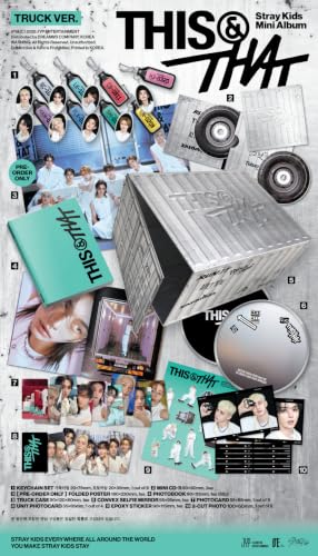Stray Kids This & That Album 3-Piece Set with Limited Edition Truck Ver