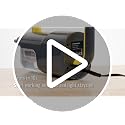 10-in-1 Steam Mop with Detachable Handheld Cleaner - Warm Gray & Yellow