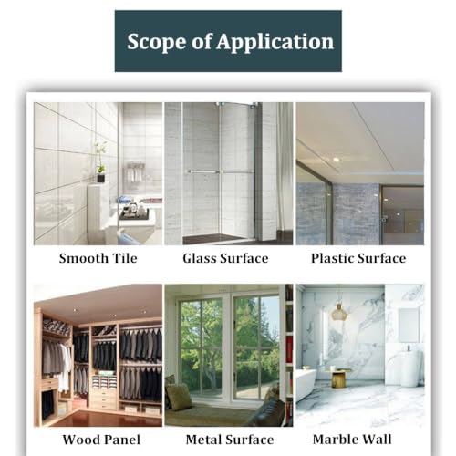Self-Adhesive Ceiling Curtain Track No Drill 12.5 ft No Damage Wall Mount System
