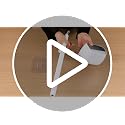 Disposable Toilet Brush Holder with 24 Pre-Loaded Refills - Space-Saving Wall Mount