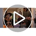 Personalized Halloween Candy Bag for Kids - Custom Embroidered Name