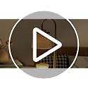 Black Dimmable Candle Warmer Lamp with Timer - L-Shape Table Light