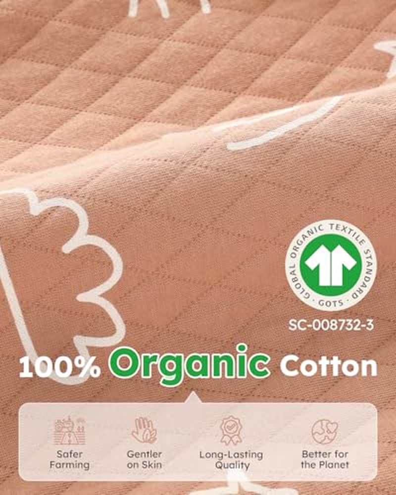 Yoofoss Baby Pajamas Organic Cotton Baby Winter Clothes Warm Newborn Sleepers for 0-3 Months Soft Quilted Footed Pjs