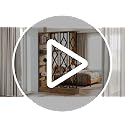 Tribesigns 70.87" Tall Room Divider with 5-Tier Open Storage Shelves - Variation 1