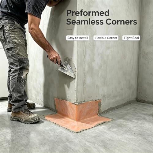 10 Pcs Waterproof Shower Corner Kit for Bathroom Walls and Bathtubs