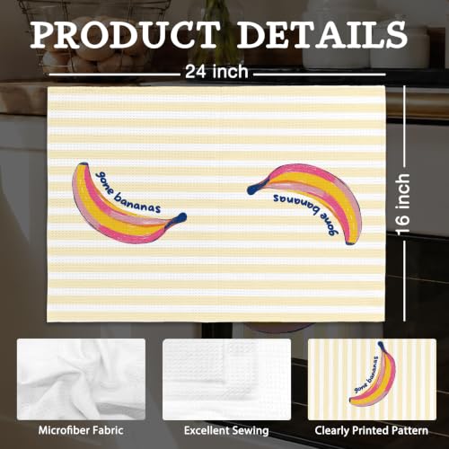 Kitchen Hand Towels - Banana Gifts, 16x24 Inches, Colour 5