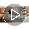 Twin Size Bamboo Rayon Mattress Topper with Deep Pocket Fit